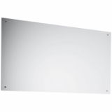 WP603 - Stainless steel mirror 800 x 400 mm